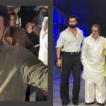 Ranbir Kapoor poses with Alia Bhatt and Vicky Kaushal