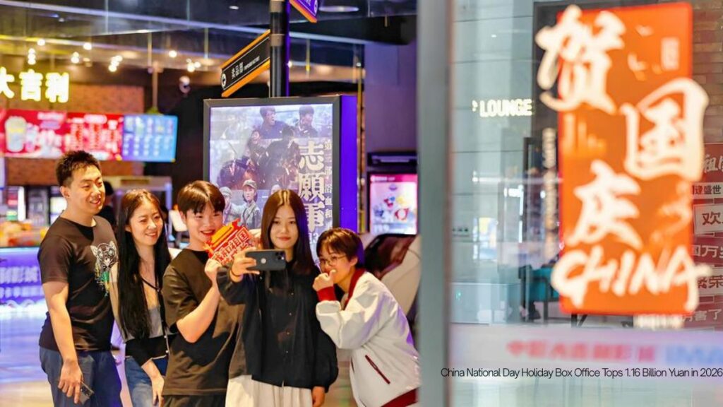 China National Day Holiday Box Office Tops 1.16 Billion Yuan in 2026