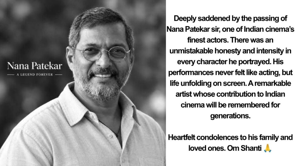 Jr NTR post on X